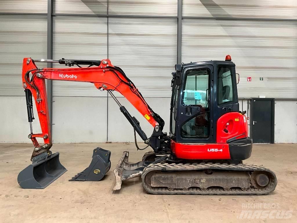 Kubota U 55-4 Mini ekskavatoriai < 7 t