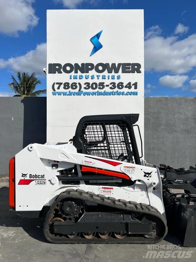 Bobcat T 550 Krautuvai su šoniniu pasukimu