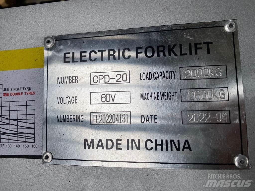 EasyLift CPD 20 Šakiniai krautuvai - Kita