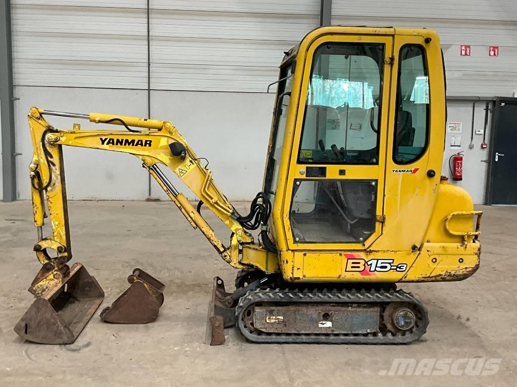Yanmar B 15 Mini ekskavatoriai < 7 t