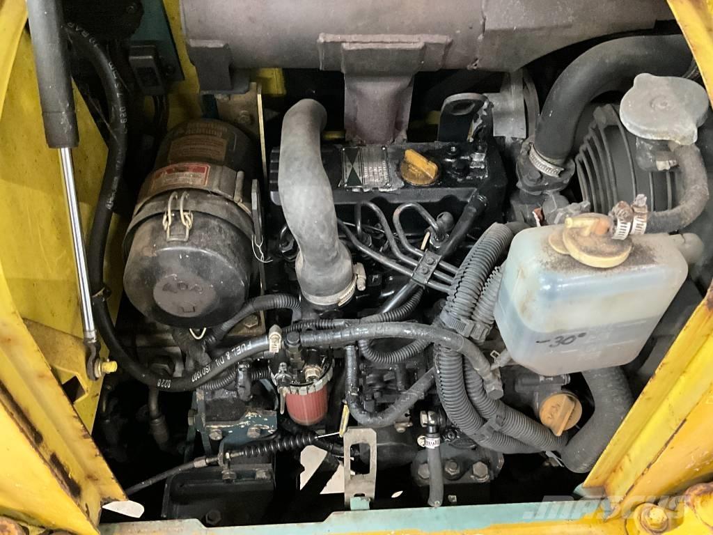 Yanmar B 15 Mini ekskavatoriai < 7 t