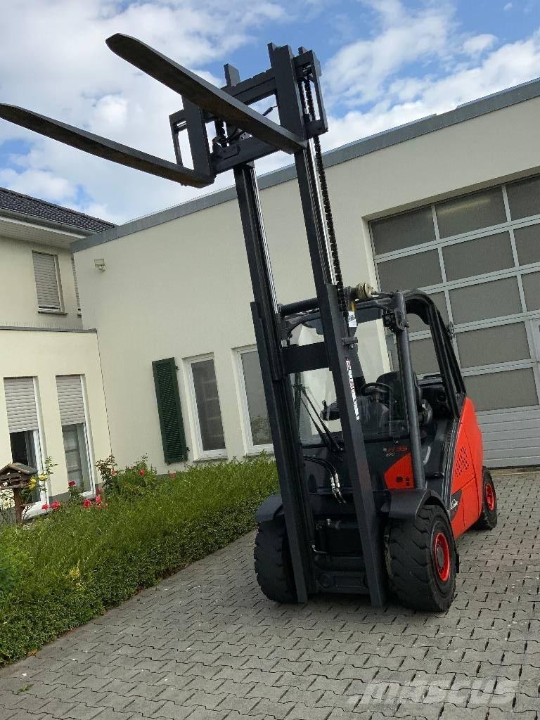 Linde H35T-02 LPG (dujiniai) krautuvai
