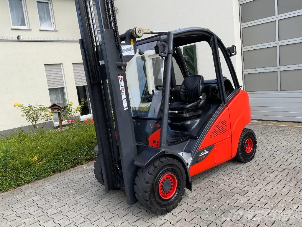 Linde H35T-02 LPG (dujiniai) krautuvai