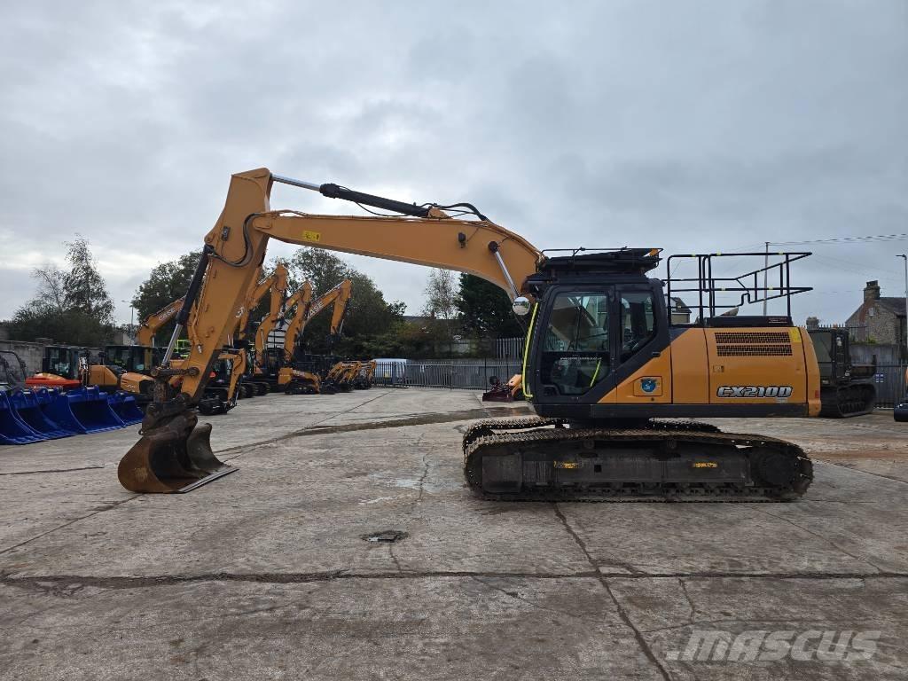 CASE CX 210 D Vikšriniai ekskavatoriai