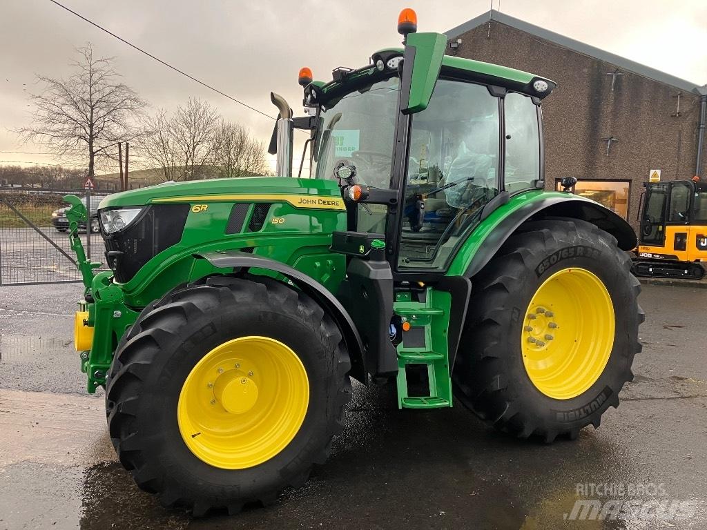 John Deere 6R150 Traktoriai