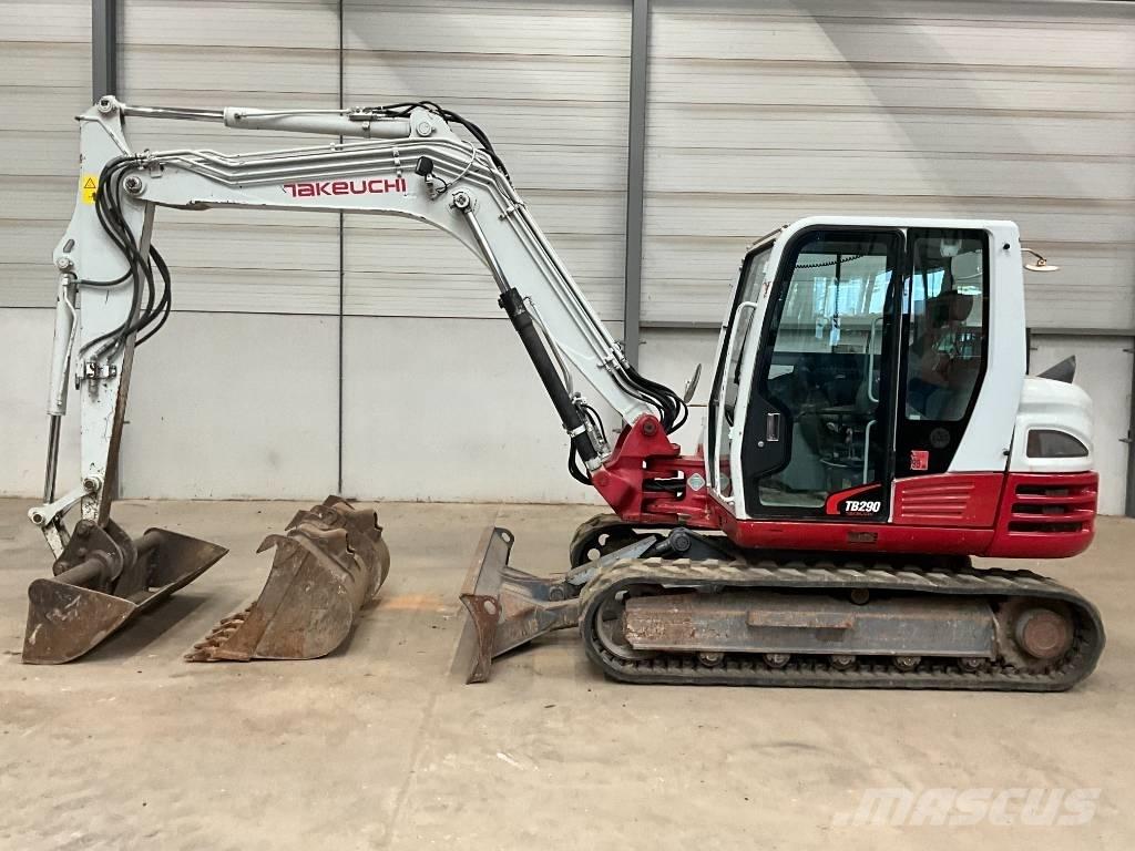 Takeuchi TB 290 Vidutinės galios ekskavatoriai 7-12 t