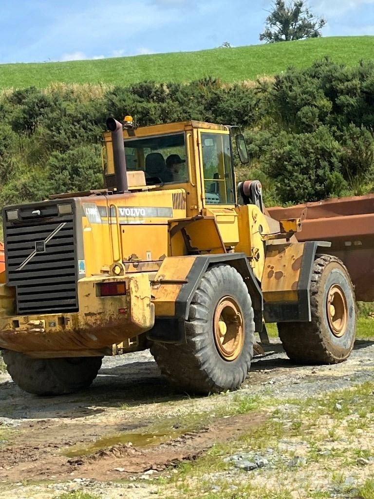 Volvo L180c Naudoti ratiniai krautuvai