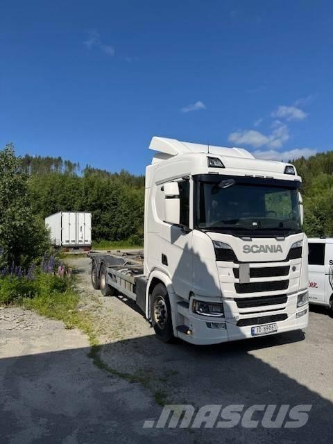 Scania R 540 Konteinerių nuožulnaus pakėlimo ant platformos krautuvai
