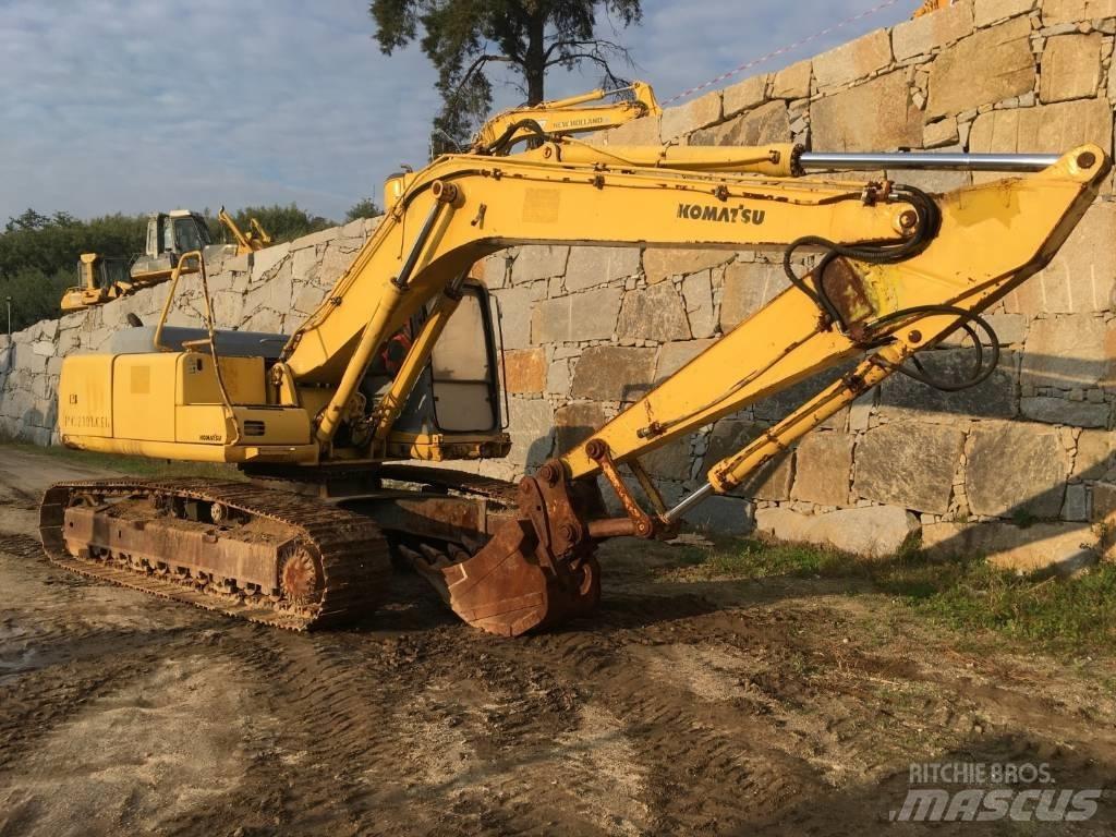 Komatsu PC210LC-6K Vikšriniai ekskavatoriai
