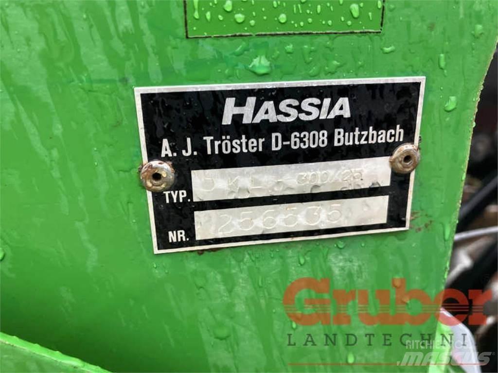 Hassia DKL 300/25 Sėjimo technika