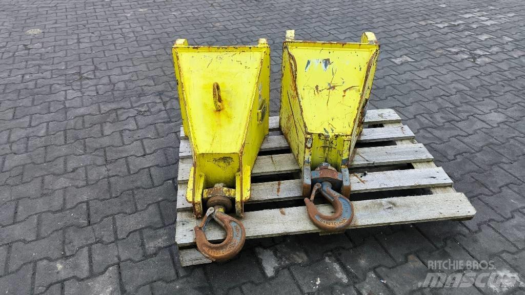 Merlo A 1000 Kiti naudoti statybos komponentai