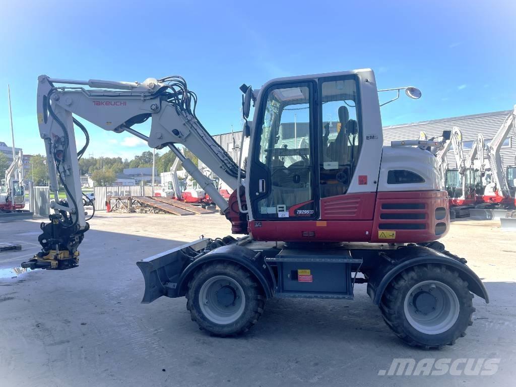Takeuchi TB 295 W Ratiniai ekskavatoriai