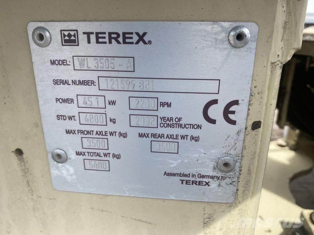 Terex TL80 Naudoti ratiniai krautuvai