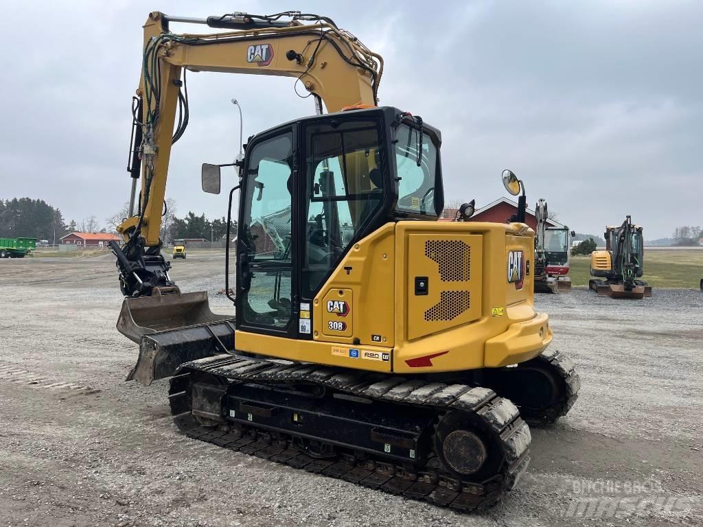 CAT 308 Vidutinės galios ekskavatoriai 7-12 t
