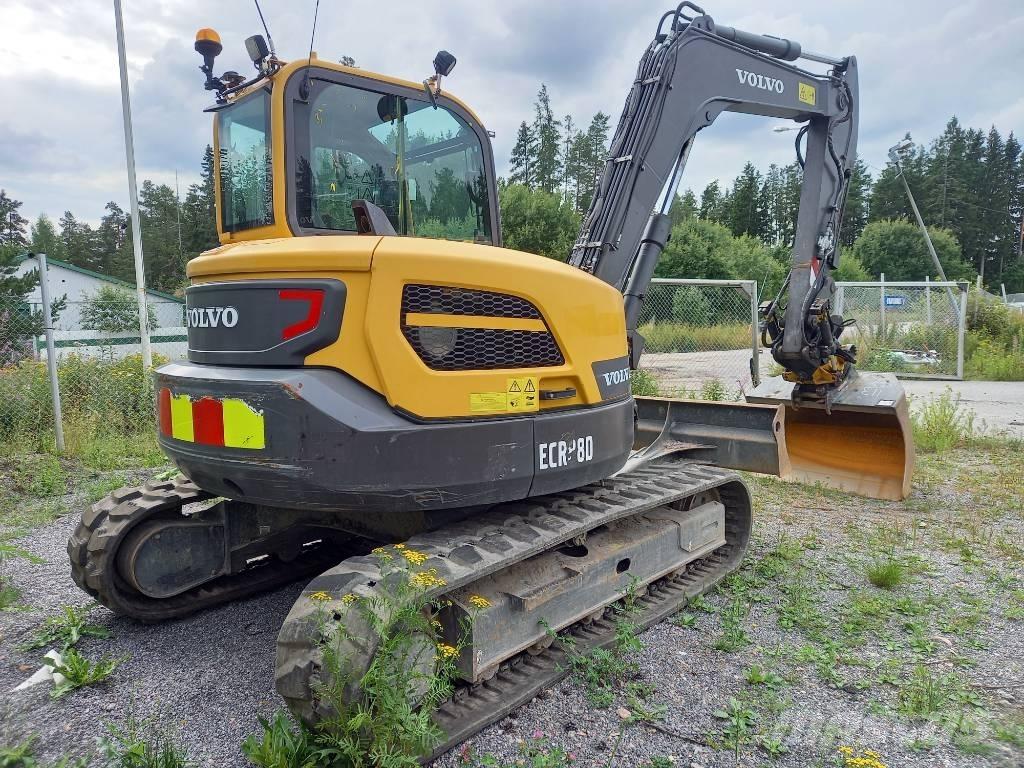 Volvo ECR 88 D Vidutinės galios ekskavatoriai 7-12 t