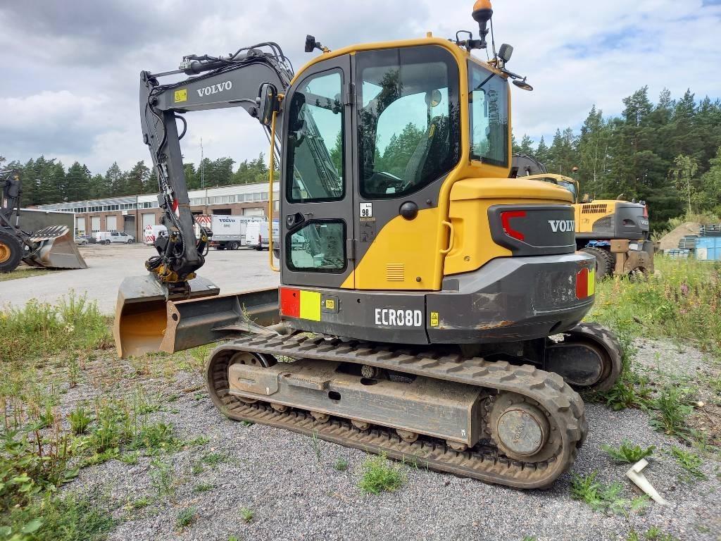 Volvo ECR 88 D Vidutinės galios ekskavatoriai 7-12 t
