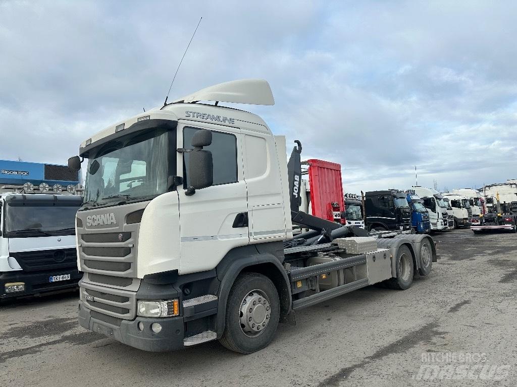 Scania R 450 6x2*4 Sunkvežimiai su keliamuoju kabliu