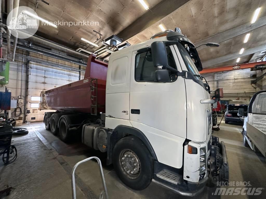 Volvo FH 480 Savivarčių priekabų vilkikai