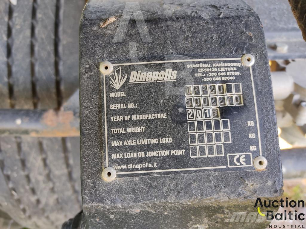 Dinapolis DPP20 Savivartės priekabos