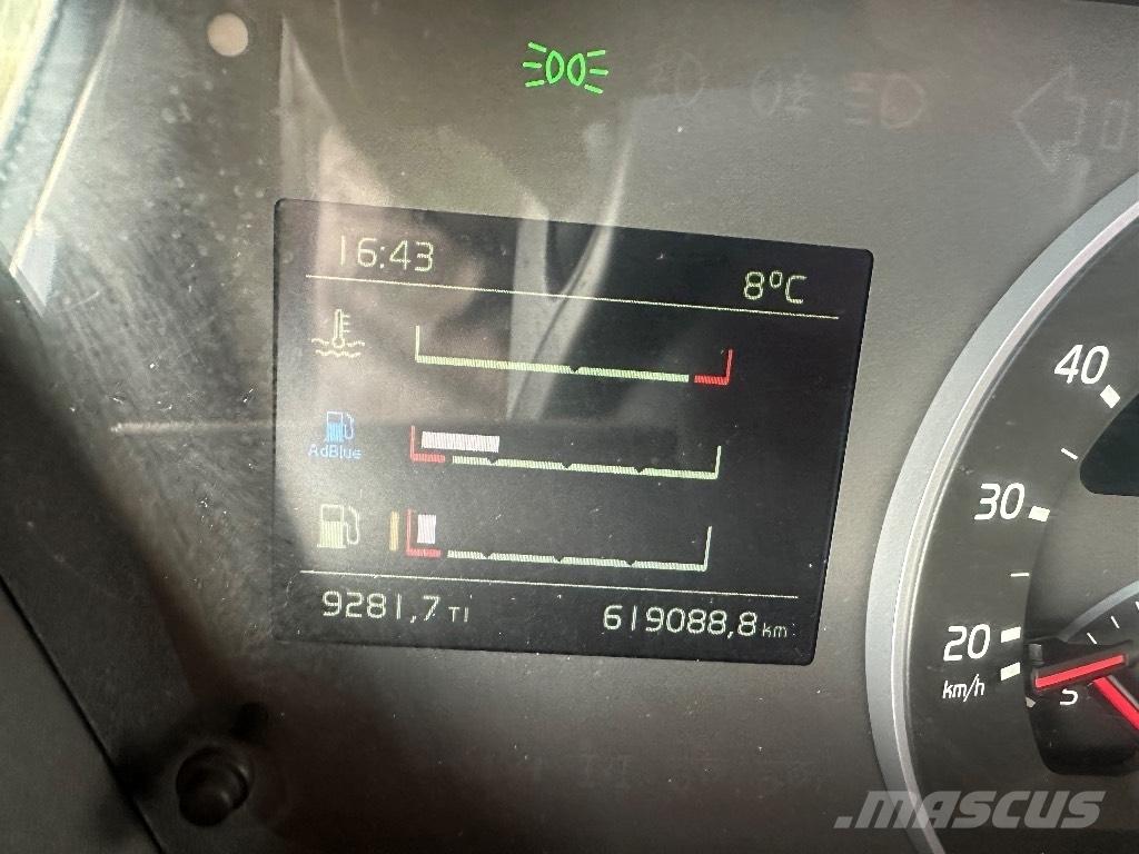 Volvo FH13 540 6x4 Sunkvežimiai su keliamuoju kabliu