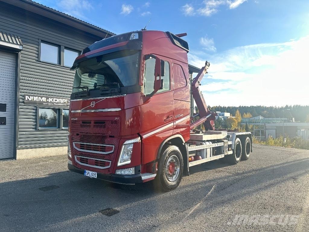 Volvo FH13 540 6x4 Sunkvežimiai su keliamuoju kabliu