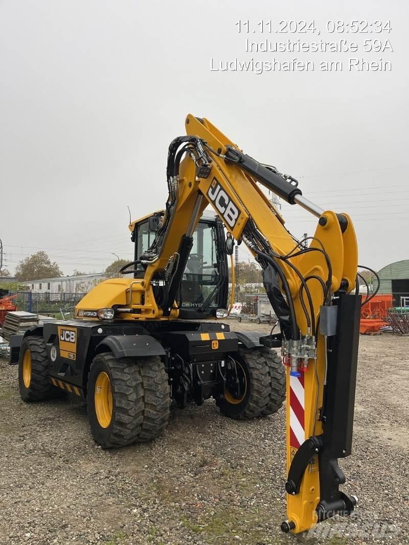 JCB HydraDig 110W Ratiniai ekskavatoriai