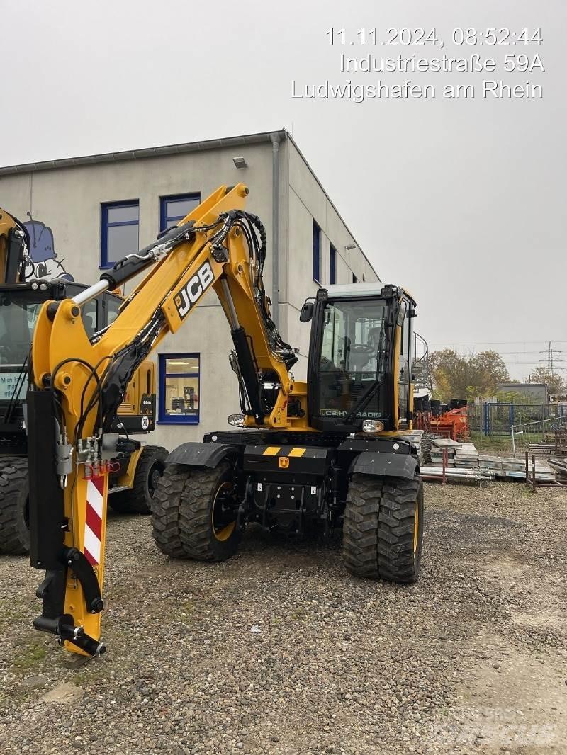 JCB HydraDig 110W Ratiniai ekskavatoriai