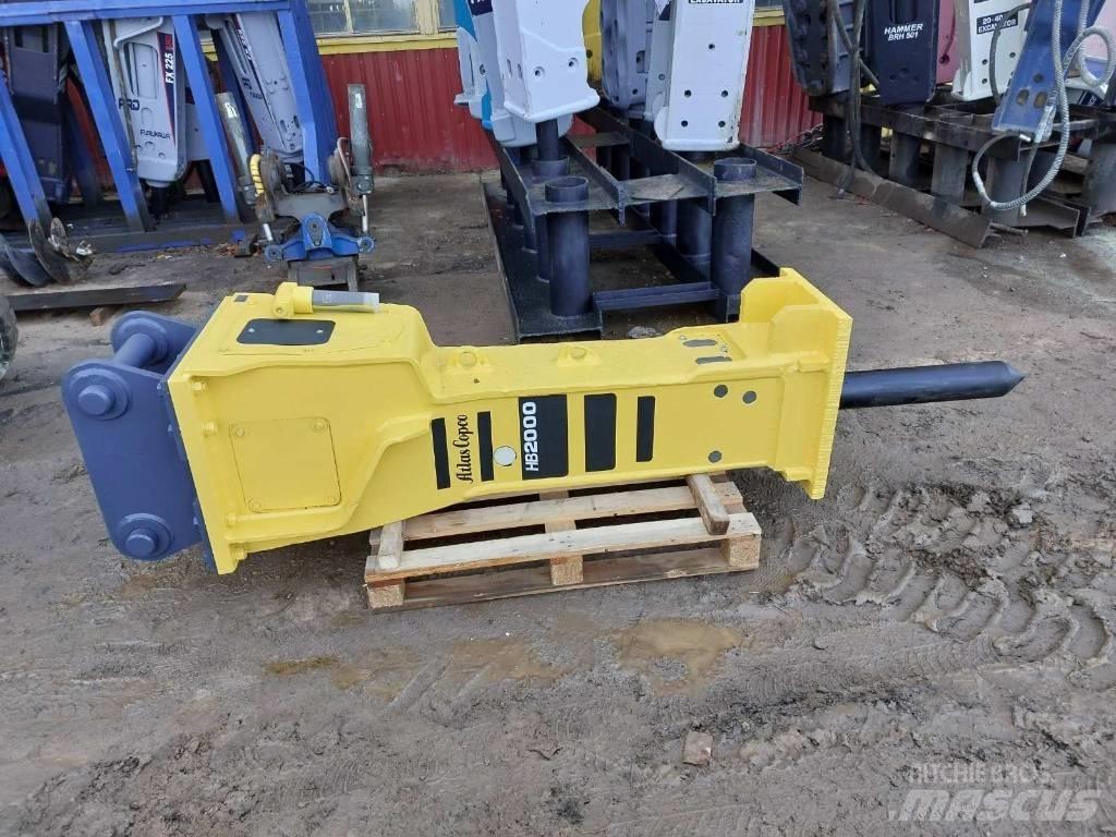 Atlas Copco HB 2000 Hidrauliniai kūjai / Trupintuvai