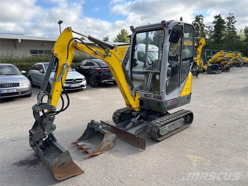 Wacker Neuson ET16 Vikšriniai ekskavatoriai