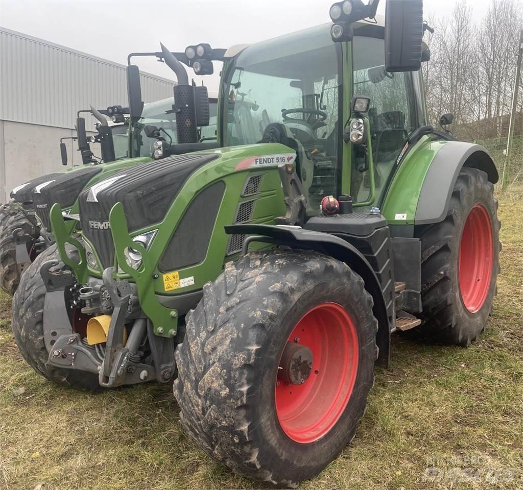 Fendt 516 Vario Traktoriai