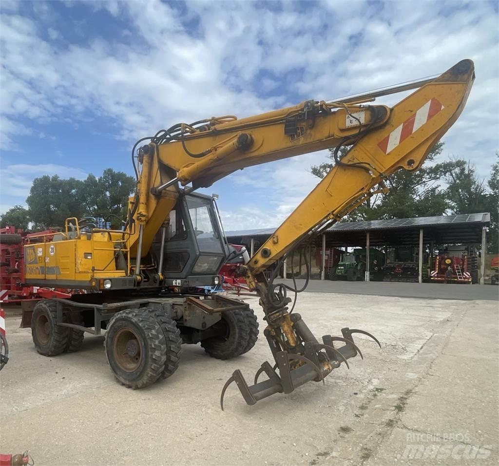 JCB 130 W Ratiniai ekskavatoriai