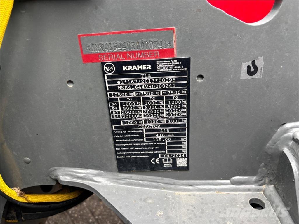 Kramer KT557 Teleskopiniai krautuvai