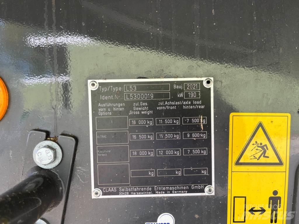 CLAAS Trion 520 Derliaus nuėmimo kombainai