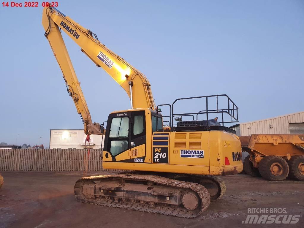 Komatsu PC210LC Aukštuminiai ekskavatoriai