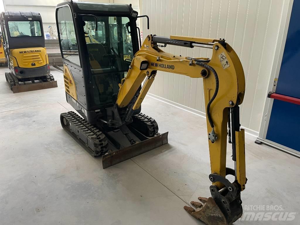 New Holland E 18 C Mini ekskavatoriai < 7 t