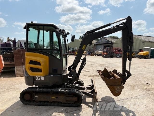 Volvo EC 27 D Mini ekskavatoriai < 7 t