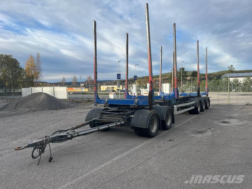  Bodensläp BST542 Miškovežių priekabos