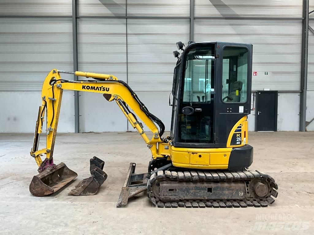 Komatsu PC 26 MR-3 Mini ekskavatoriai < 7 t