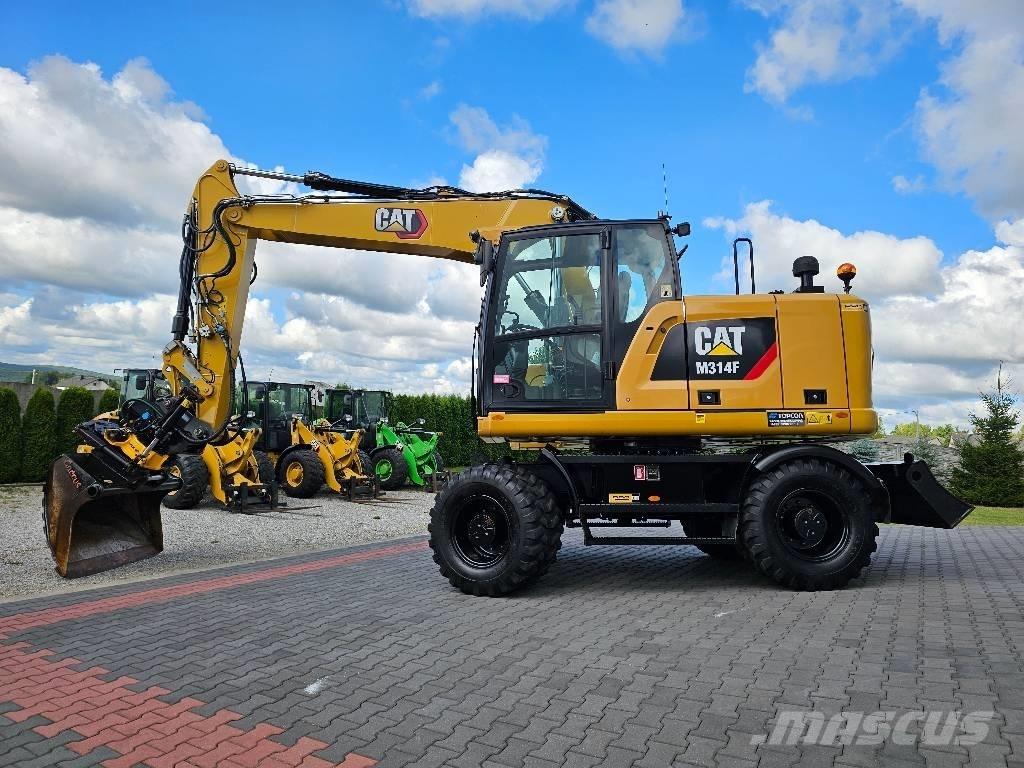 CAT M 314 F Ratiniai ekskavatoriai
