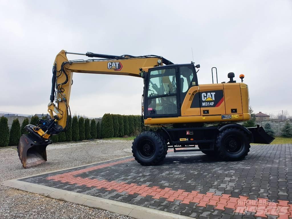 CAT M 314 F Ratiniai ekskavatoriai