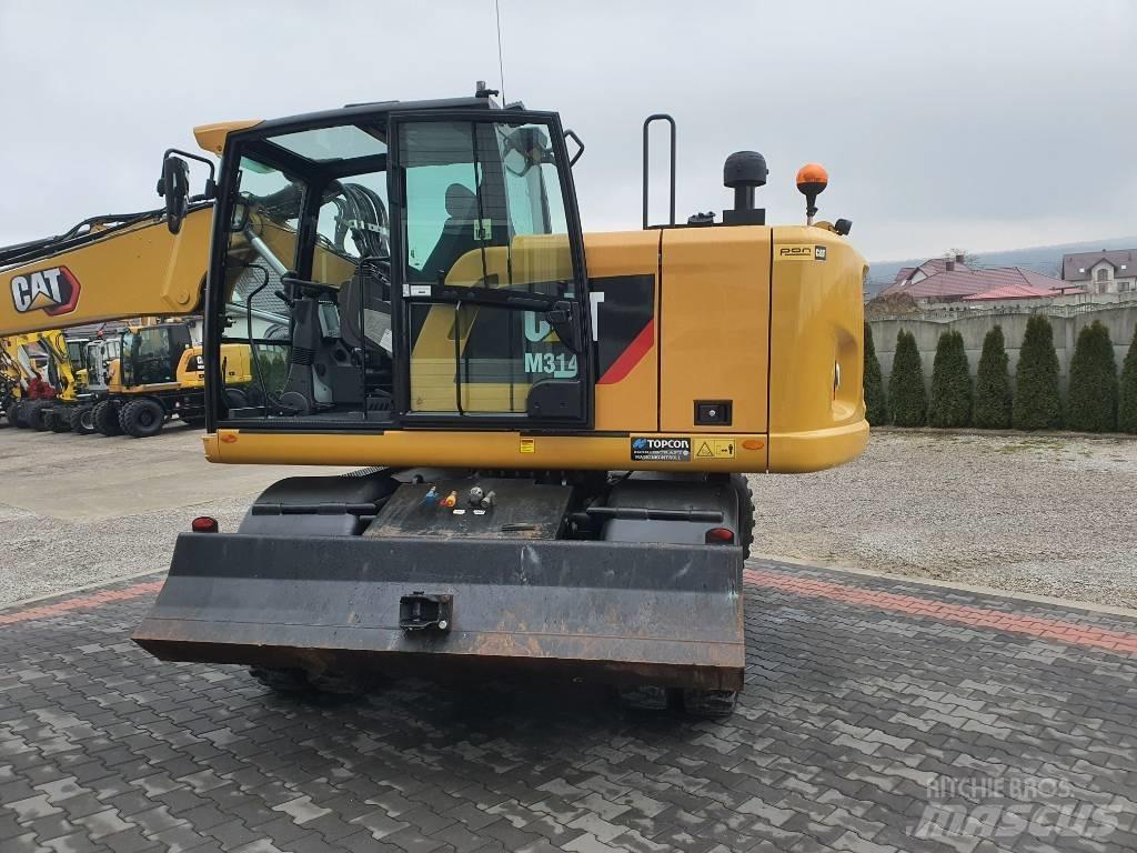 CAT M 314 F Ratiniai ekskavatoriai