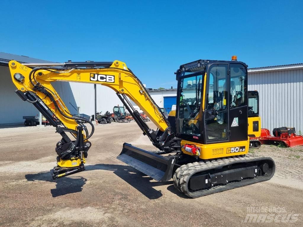 JCB 50Z-2,  Omg.lev! Mini ekskavatoriai < 7 t