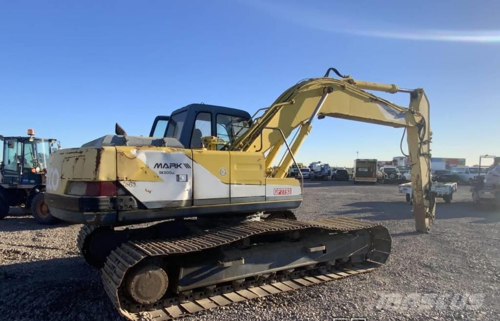 Kobelco SK 200 III Vikšriniai ekskavatoriai
