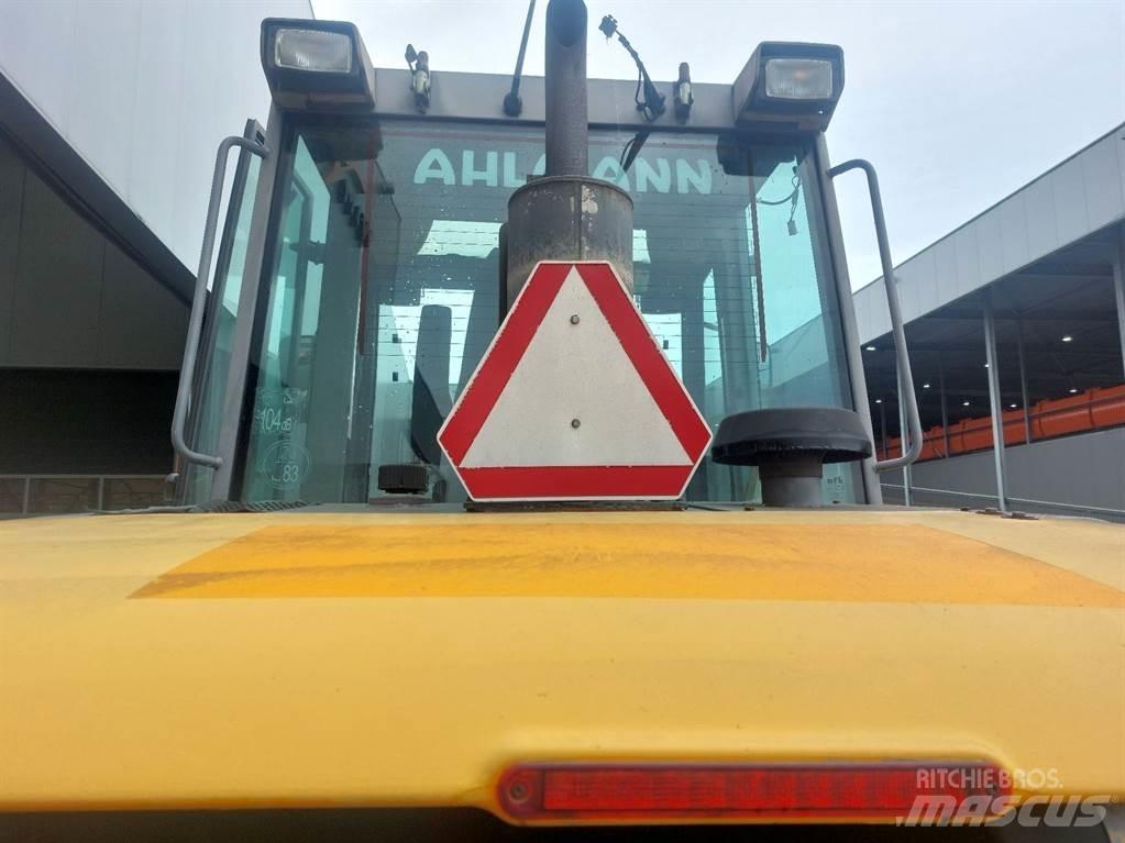 Ahlmann AZ 150 E Naudoti ratiniai krautuvai