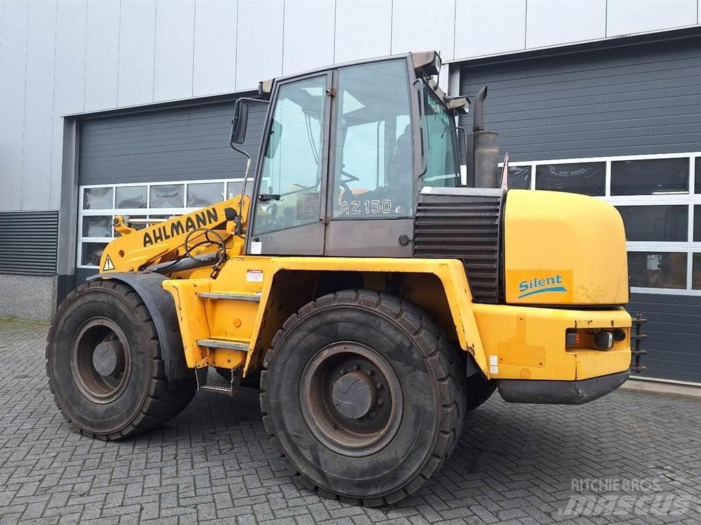 Ahlmann AZ 150 E Naudoti ratiniai krautuvai