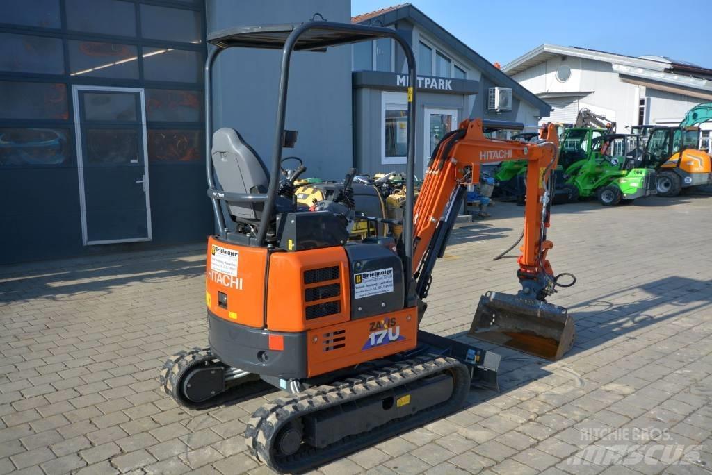 Hitachi ZX 17 U-6 Mini ekskavatoriai < 7 t