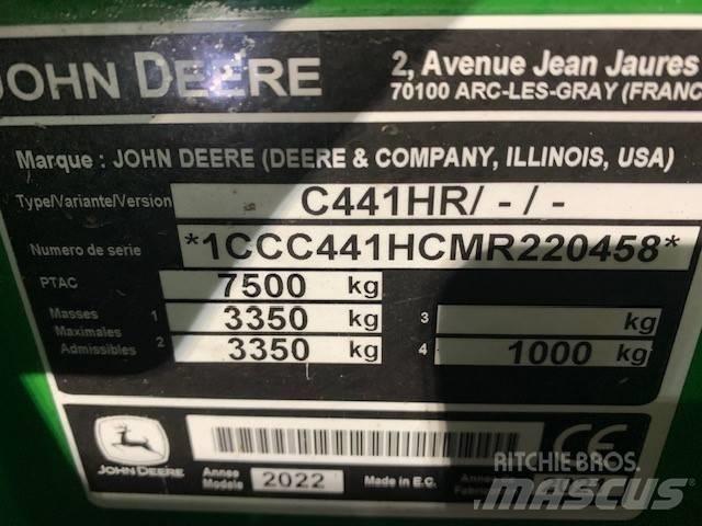 John Deere C441 R Ritinių presai