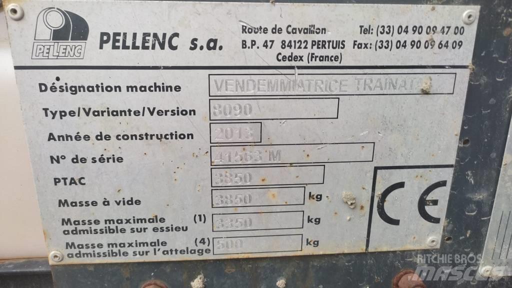 Pellenc 8090 Vynuogių derliaus nuėmimo technika