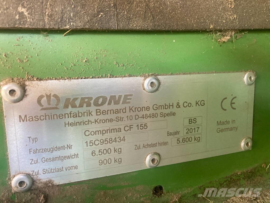Krone CF155XC Ritinių presai