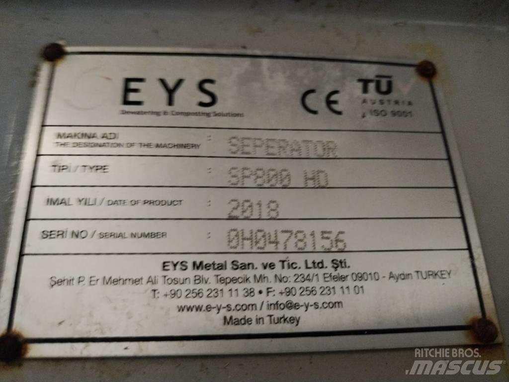  EYS SP800HD Kiti galvijų priežiūros įrengimai